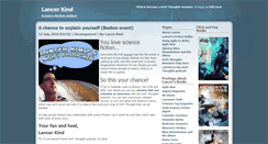 Desktop Screenshot of lancerkind.com